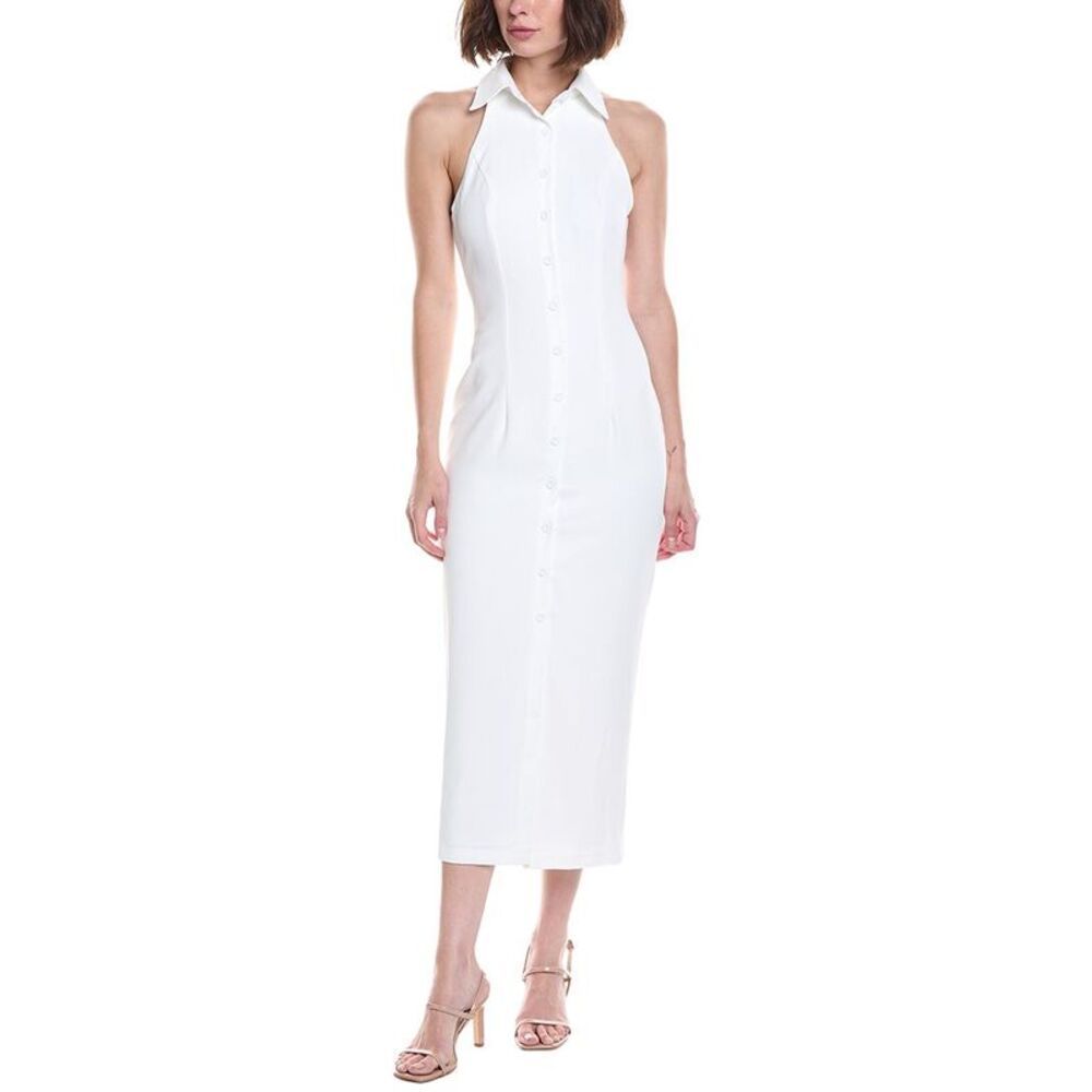 To My Lovers Womens Maxi Dress, White